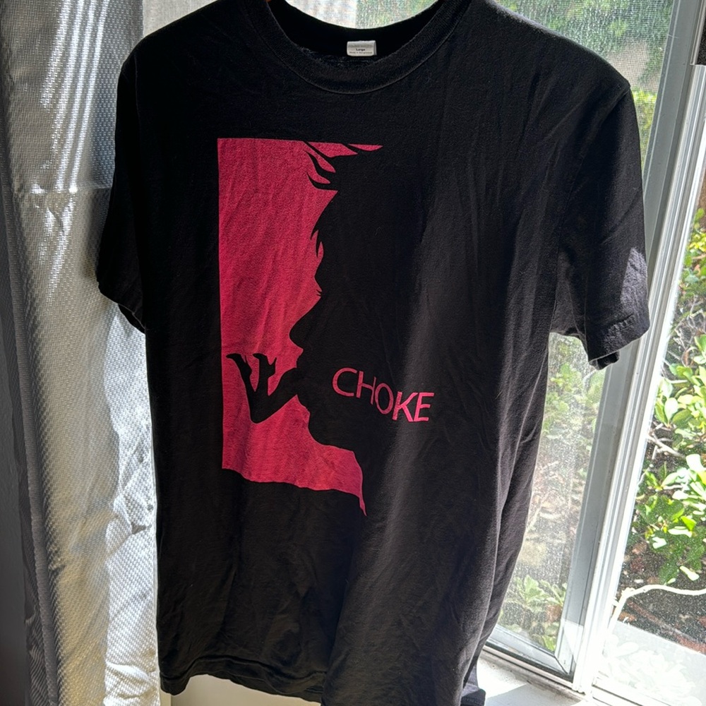 Choke movie promo shirt 2008 chuck palahniuk Sam Rockwell